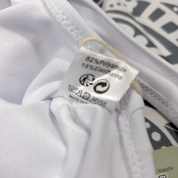 NWT Shekini one piece white bathing suit​​​​​​​​​ - Picture 7 of 13